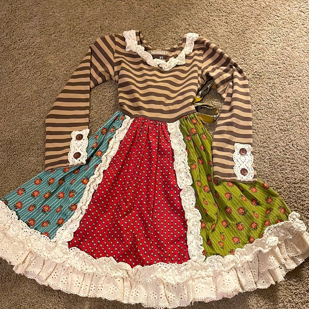 Mustard Pie Dress